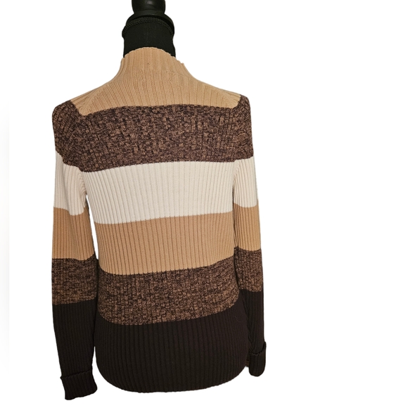 Studio Works Sweater, Beautiful Fall Brown Colors - Picture 2 of 4
